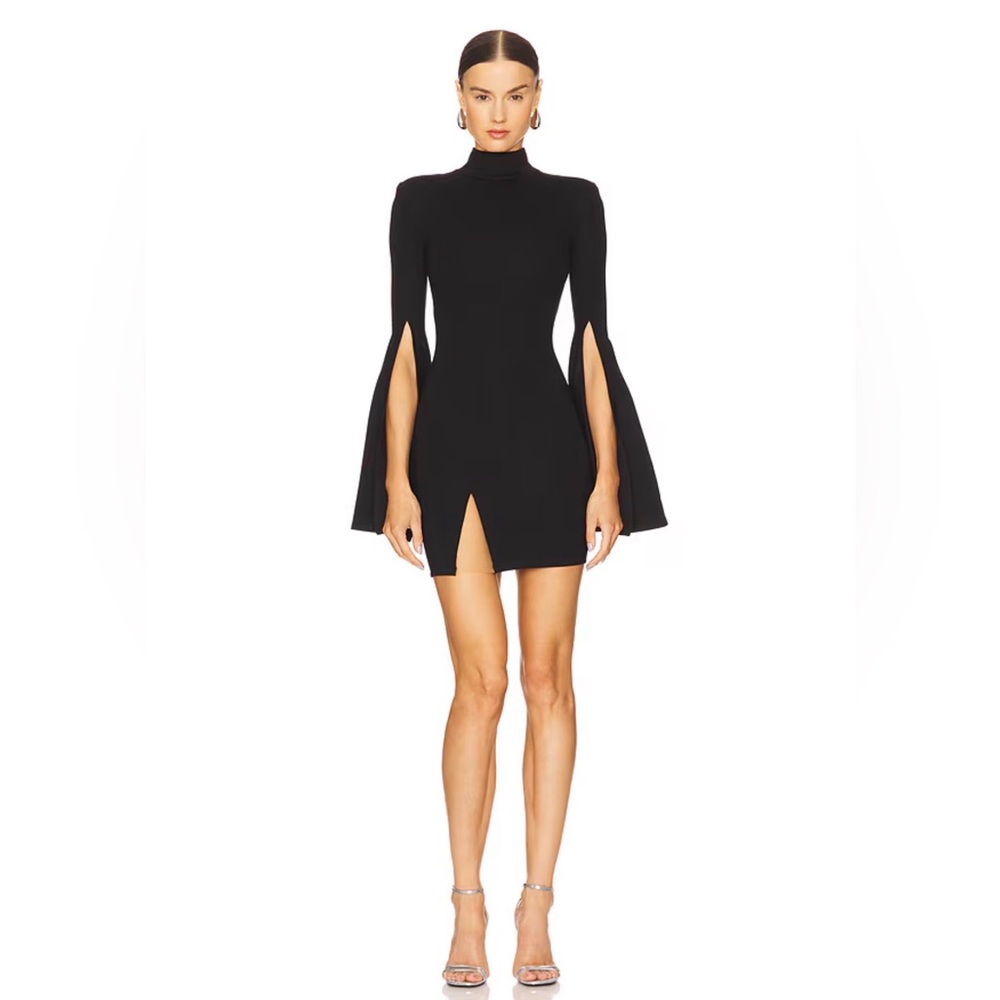 NWT Michael Costello x REVOLVE Mr. Gibson Flare Open Sleeve Sexy Chic Dress XL